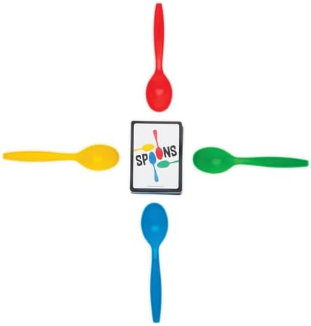 On the Go Spoons Playing Card Games for Kids Deck of Cards Fun Family Games