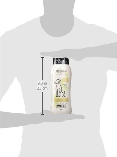 Wahl USA Dry Skin & Itch Relief Pet Shampoo for Dogs – Oatmeal Formula with Coconut Lime Verbena Scent & Pet Friendly Formula, 24 Oz - Model 820004A | Oatmeal Formula Moisturizes Skin & Provides Itch Relief For Sensitive Skin Dogs, Pet Friendly Formula - 