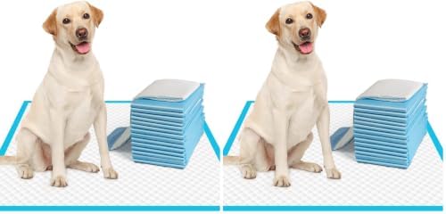 IMMCUTE Large Dog Pee Pads 28"x30"-50 Count | Large Puppy Pee Training Pads Super Absorbent & Leak-Proof | Disposable Pet Piddle and Potty Pads for Puppies | Dogs | Doggie