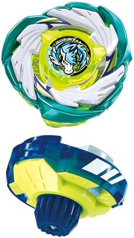 Beyblade X Clip & Rip Launcher with Takara Tomy Attack Type Top Right-Spinning Top Toy, Battling Tops Game Toys, Ages 8+