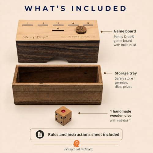 Creative Crafthouse Penny Drop Size Medium from Fun Family or bar Game
