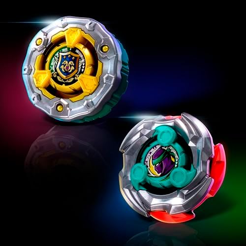Beyblade X Sneak Attack Battle Set with Beystadium Arena, Rampart Aegis GB & Cutter Shinobi LF, 2 Right-Spinning Takara Tomy Battling Tops Game Toys, 2 Launchers, Ages 8+