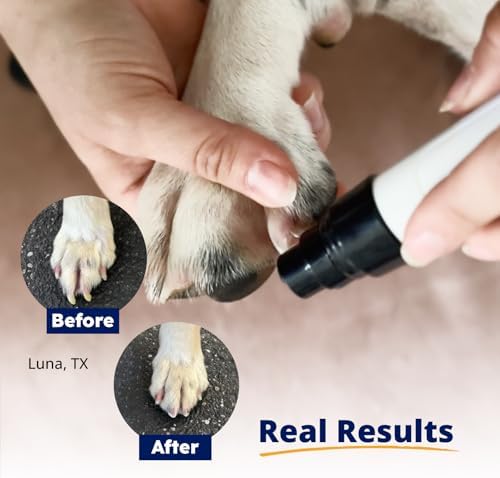 Silent Groom Pro Pet Nail Grinder | Whisper Quiet Dog Nail Grinder | Claw Trimmer for Dogs, Cats & Other Animals | Safe & Stress Free Nail Grooming, Ideal for Sensitive Dogs of All Breeds &Sizes