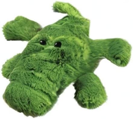 Kong Cozie Ali Alligator Plush Dog Toy, for Medium Dogs | Soft Indoor Cuddle Plush Toy with a Squeaker & Minimal Stuffing, Great for Snuggling & Gentle Indoor Play