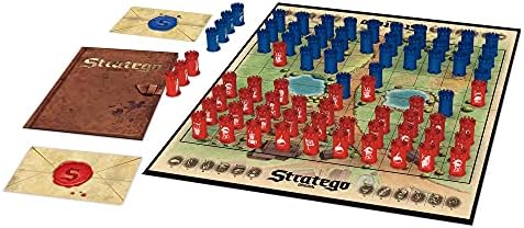 Jumbo, Stratego - Original, Strategy Board Game, 2 Players, Ages 8 Year Plus