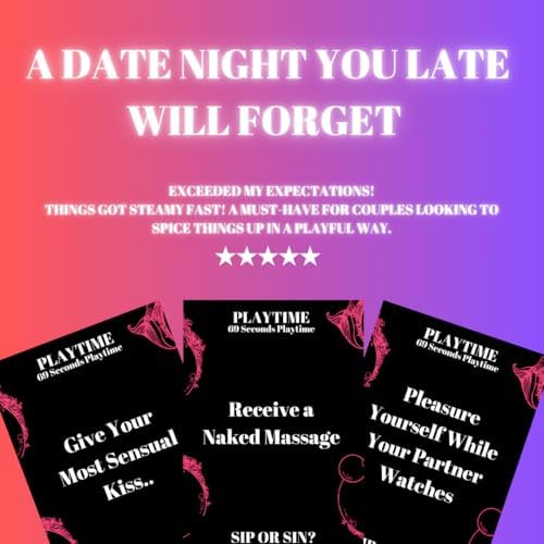 Sip Or Sin Drinking Couple Game - Freaky Couples Game for Romantic Date Night, Anniversary & Valentine's Day Gift. 114 Spicy Dares & Questions