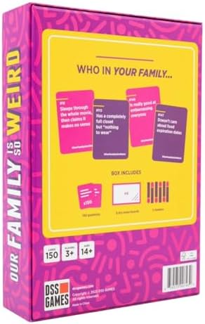 Our Family is So Weird | A Family Card Game to Decide Who’s Most Likely To