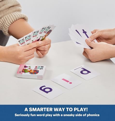 Clever Noodle Pig Fig Wig I A Hilarious Fun Word Game for Kids Learning to Read I Phonics Game I Reading Games