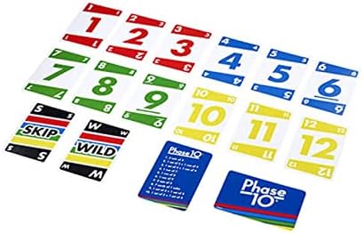 Mattel Phase 10 Card Game with Skip-Bo Card Game