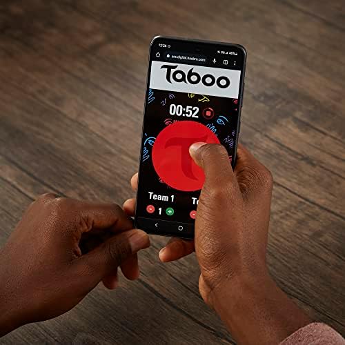 Hasbro Gaming Taboo Classic Game, Party Word Guessing Game for Adults and Teens, Board Game for 4+ Players Ages 13 and Up