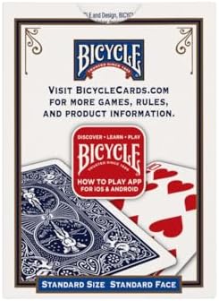 Bicycle Rider Back Playing Cards 12 Pack Poker Size Standard Index