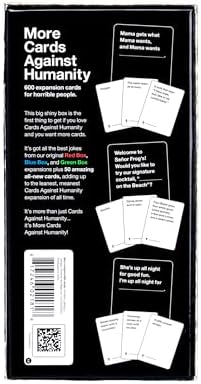 More Cards Against Humanity • Big Shiny 600-Card Essential Expansion Pack