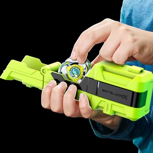 Beyblade X Clip & Rip Launcher with Takara Tomy Attack Type Top Right-Spinning Top Toy, Battling Tops Game Toys, Ages 8+