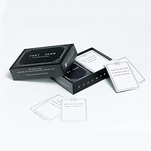 {THE AND} Couples Edition - 199 Meaningful Conversation Cards for Couples - Questions to Deepen Connection & Build Relationships - Date Night Card Game for Adults By The Skin Deep
