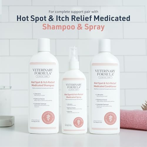 Veterinary Formula Clinical Care Hot Spot & Itch Relief Conditioner, 16 oz