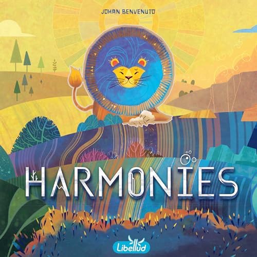 Asmodee Harmonies Board Game - Create Oneiric Landscapes, Strategic & Poetic Gameplay, Fun Family Game for Kids & Adults, Ages 10+, 1-4 Players, 30 Min Playtime, (Multilingual Edition)