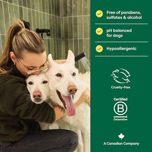 Earth Rated Deshedding Hypoallergenic Dog Shampoo & Conditioner, 16 oz