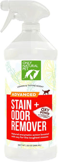 Only Natural Pet No Marking Spray & Deterrent for Dogs – Indoor & Outdoor Urine Prevention – Stain & Odor Eliminator – Potty Training Aid to Deter Peeing or Marking on Carpet & Furniture – 32 fl oz