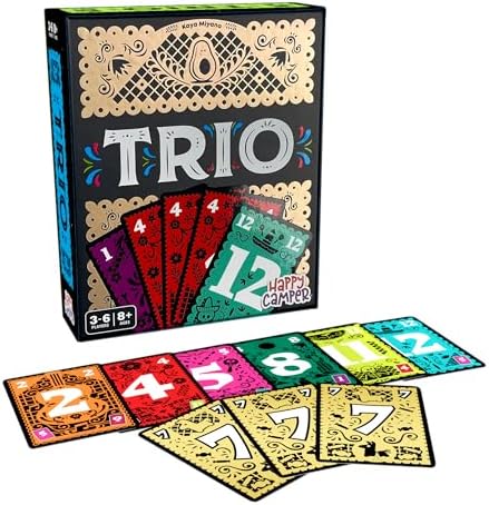 Happy Camper - Trio | Hottest New Family Game | Award-Winning | Game-of-The-Year | Great for Parties and Travel | 3-6 Players | Ages 8+