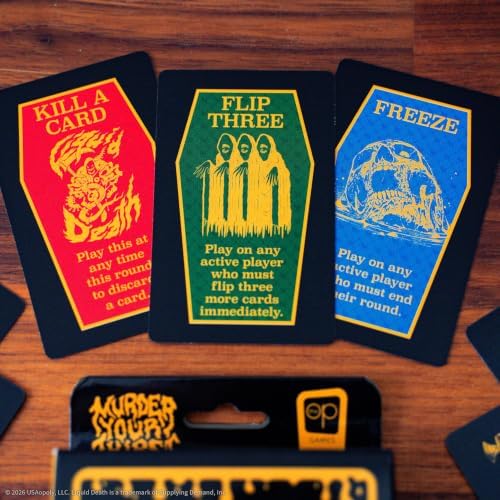 Flip 7: Liquid Death Edition, Featuring Cards