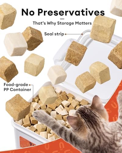 3-in-1 Freeze-Dried Mixed Liver Treats for Dogs & Cats,17.63 oz | Beef Liver,Chicken Liver & Chicken, Single-Ingredient Proteins, Meal Topper, Resealable Bag