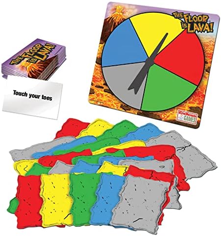Goliath The Original The Floor is Lava! Game by Endless Games - Interactive Game For Kids And Adults - Promotes Physical Activity - Indoor And Outdoor Safe - Classic Edition