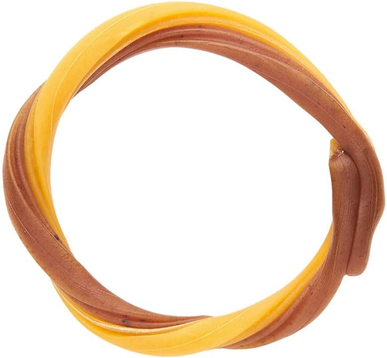 N-Bone Puppy Teething Rings, Pumpkin Flavor, Natural Puppy Teething Chews & Chew Treats, Helps Soothe Teething Gums, Calcium Enriched, 6 Rings
