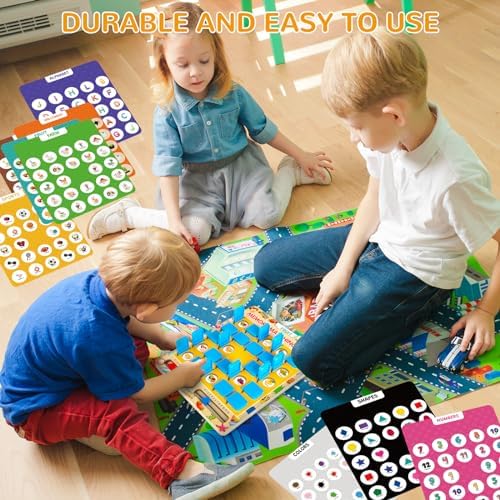 Memory Matching Game for Kids, Travel Toys for Toddlers Boys Girls Ages 3-5
