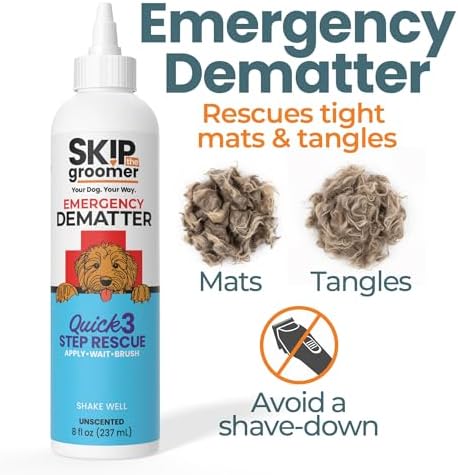 Dematting Cream for Dogs - Mat & Tangle Remover, 8 oz