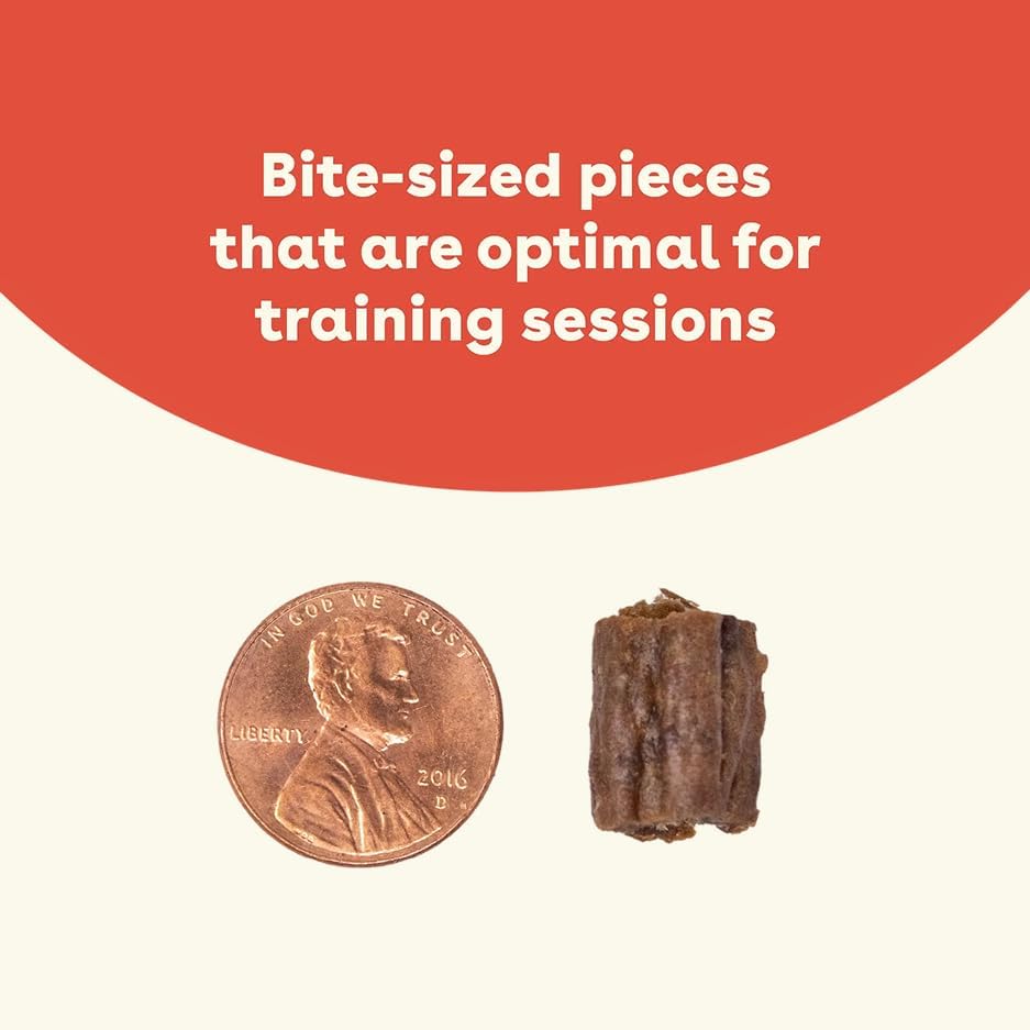 Pupford Soft & Chewy Training Treats for Dogs & Puppies (Turkey, 5 oz) | 250+ treats per bag, <2 kcals each, Only 7 ingredients, All breed sizes, Mess free and bite sized, Trainer recommended
