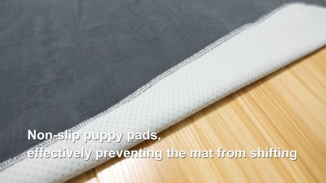INVENHO Washable Pee Pads for Dogs 72"x72" Reusable Dog Pads Extra Large Upgrade Non-Slip Dog Pee Pads Heavy Absorbency Puppy Pee Pads Quick Dry Whelping Pads/Waterproof Puppy Training Pad