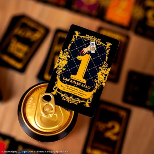 Flip 7: Liquid Death Edition, Featuring Cards