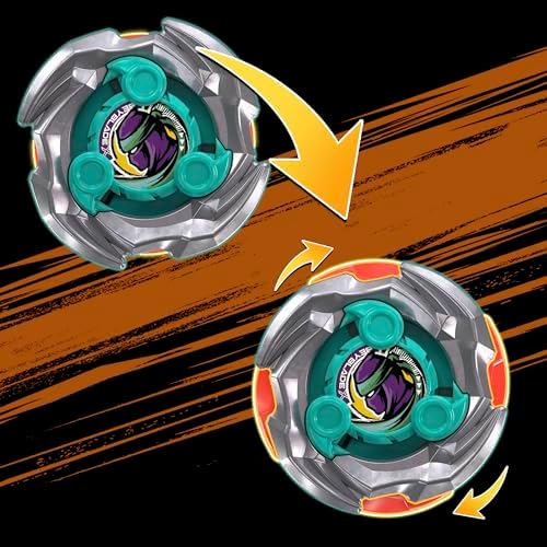 Beyblade X Sneak Attack Battle Set with Beystadium Arena, Rampart Aegis GB & Cutter Shinobi LF, 2 Right-Spinning Takara Tomy Battling Tops Game Toys, 2 Launchers, Ages 8+
