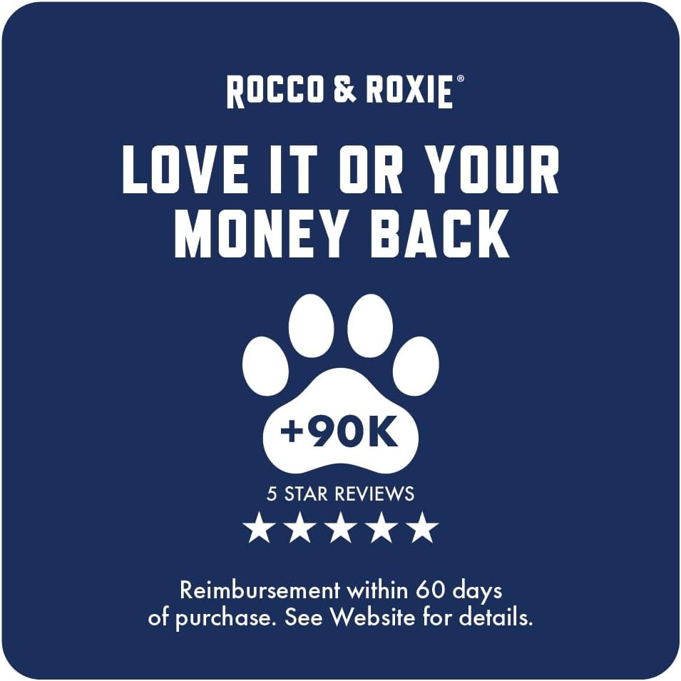 Rocco & Roxie No Chew Spray for Dogs - Alcohol-Free with Copaiba Oil, 8oz | Alcohol-Free Bitter Deterrent – Safe on Skin, Hot Spots & Wounds – Calming Copaiba Oil – Long-Lasting on Furniture & Cords