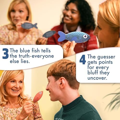 Sounds Fishy: Fake Answers to Wild Trivia Questions Party Game, Age 10+