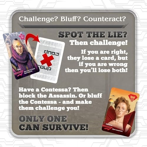 Indie Boards & Cards Coup Card Game