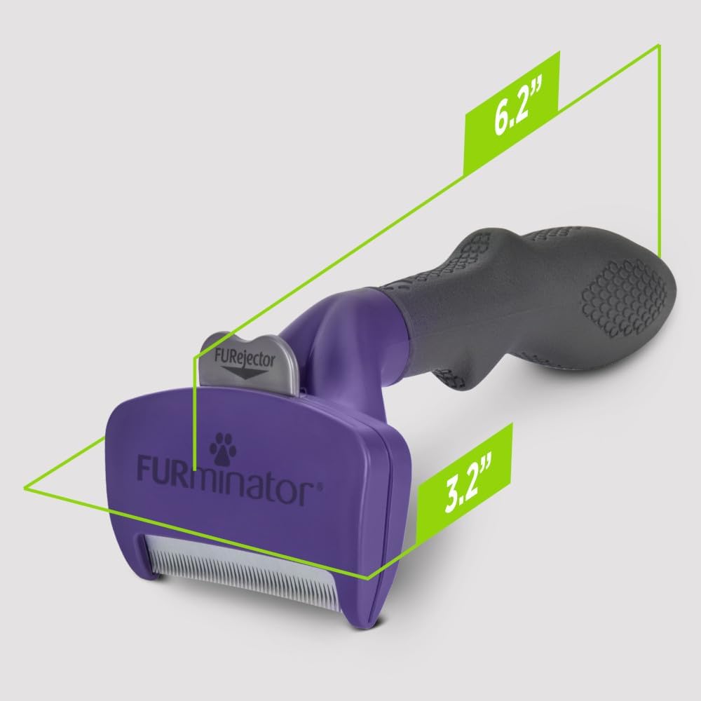 FURminator Medium to Large Cat deShedding Tool for Short Hair