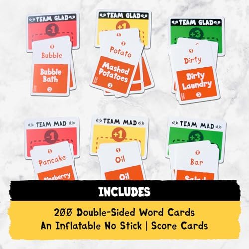 Exploding Kittens Poetry for Neanderthals, 2-6 Players, Ages 7+ Word Game