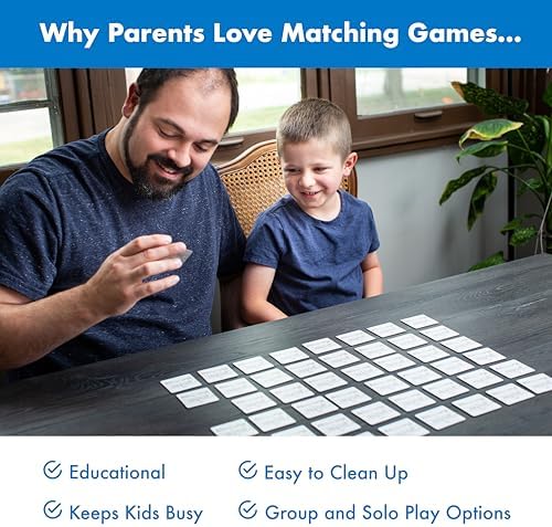 Wonder Forge Disney Matching Game - Fun Memory Game for Boys & Girls Ages 3 and Older - Featuring Classic Disney Characters - Preschool Learning Toy