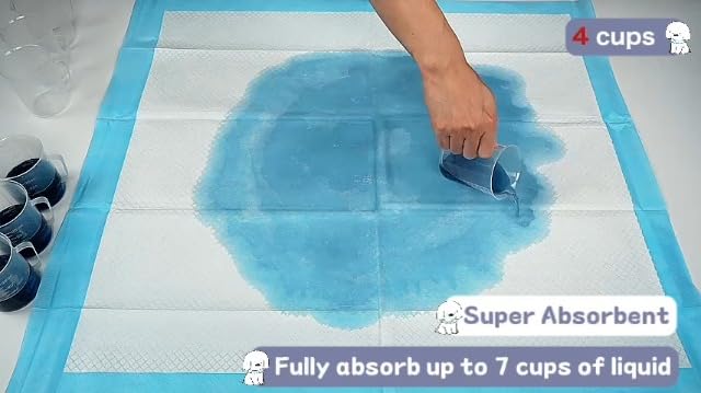 SCLOSE Puppy Pads XXL 50 Count 30"x36" Dog Pee Pads Extra Large Wee Wee Pad | Potty Pads Great Value 7-Layers Super Absorbent Leak-Proof Disposable Training Pads for Puppies Doggie Pads Housebreaking