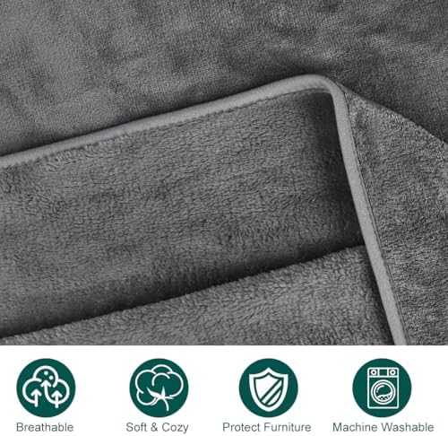 Onarway Dog Blanket Washable for Puppy: 4 Packs Dog Blankets 40”x28”