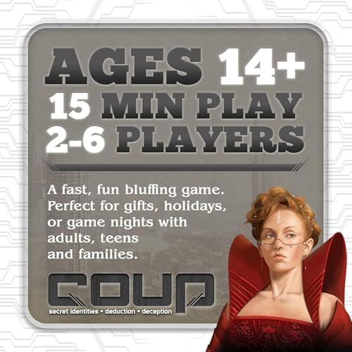 Indie Boards & Cards Coup Card Game