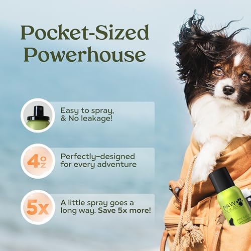 Paw Fume Dog Perfume Spray Long Lasting, Show Dog, 1-Pack | Hypoallergenic, alcohol-free detangling formula keeps pups fresh all day, moisturizing Pet Cologne Spray for Dogs