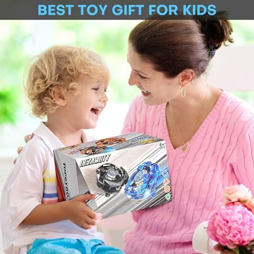 X Set: Include 12 Right-Spin Tops, 3 Launchers & 1 Grip, Battle Toy Ages 6+