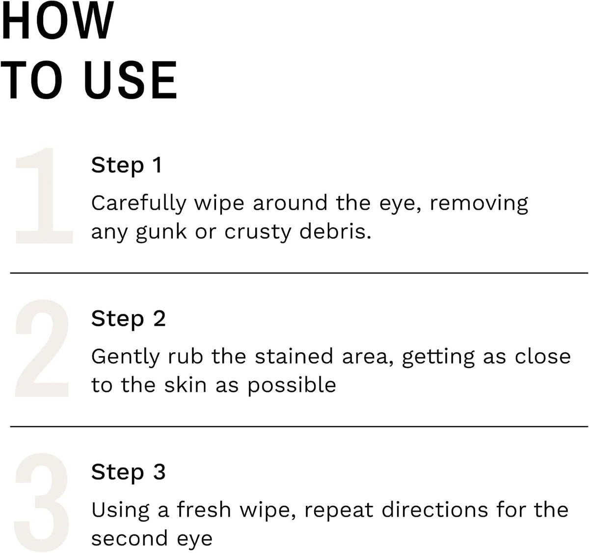 Eye Envy Tear Stain Wipes for Cats. Textured to Gently Clean Tear Stains. Natural Formula. Recommended by Persian & Exotic Breeders, Groomers. USA Made. 60 Cat Eye Wipes