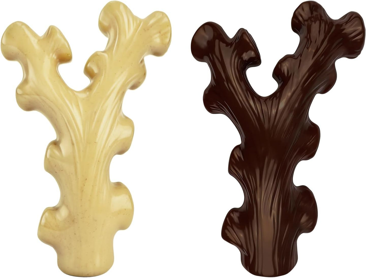 SIHRMIU 2 Pack Dog Chew Toys for Aggressive Chewers,Boredom and Stimulating Best Dog Toys for Medium/Large Breed,Tough Almost Indestructible Dog Bones for Teeth Cleaning and Training
