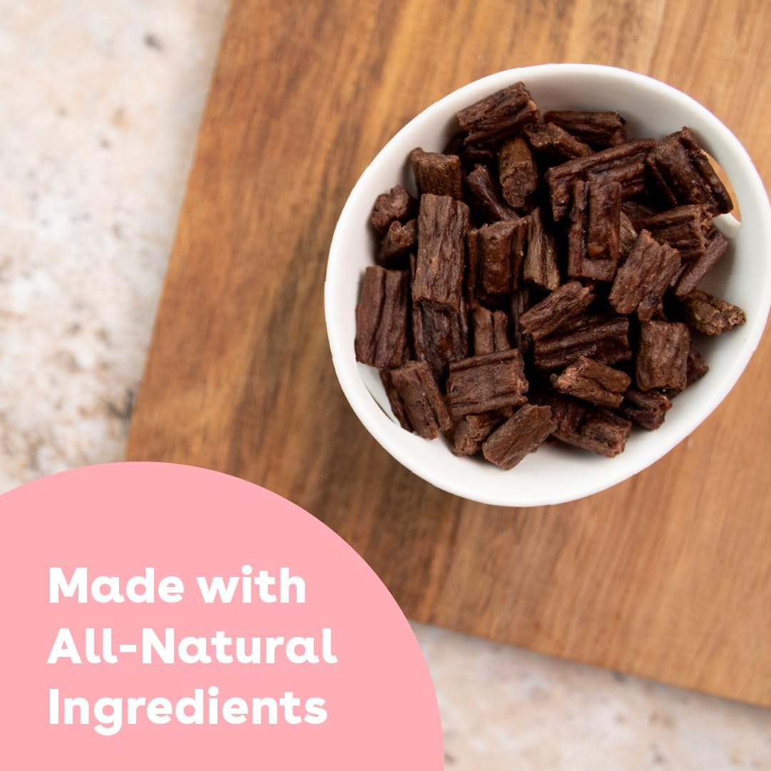 Pupford Soft & Chewy Training Treats for Dogs & Puppies (Pork, 5 oz) | 250+ treats per bag, <2 kcals each, Only 7 ingredients, All breed sizes, Mess free and bite sized, Trainer recommended