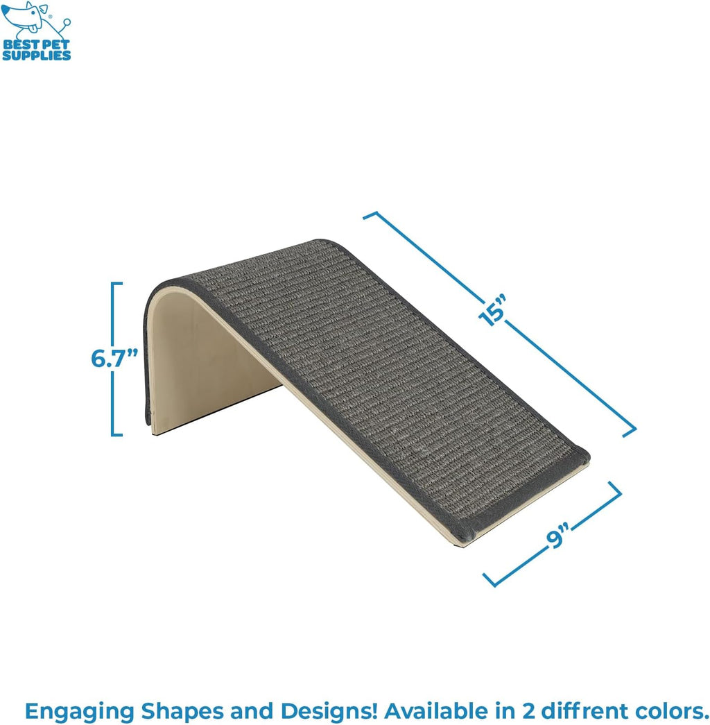 Best Pet Supplies Catify Cat Scratching Ramp - Gray