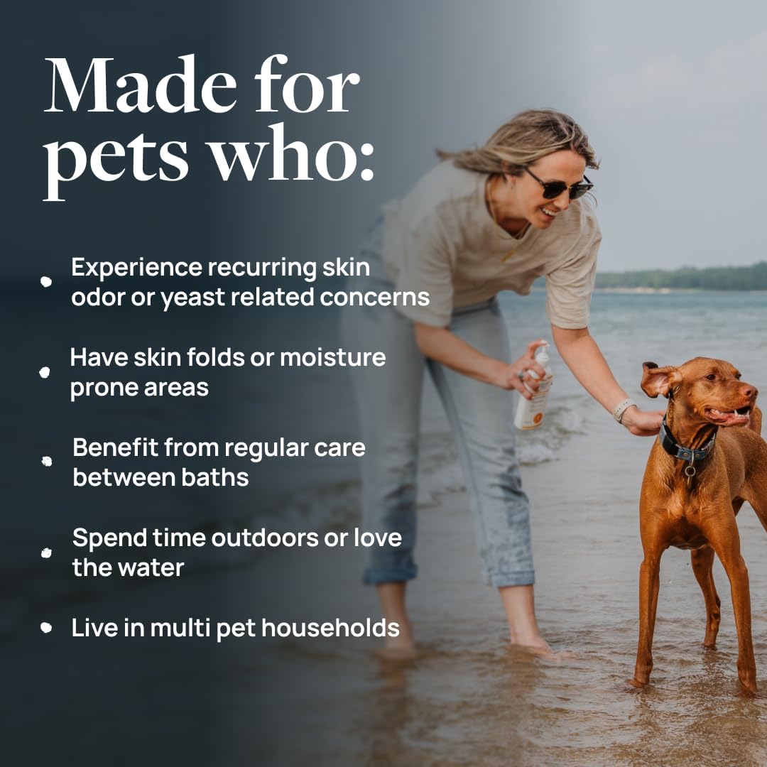 Veterinary Formula Clinical Care Antiseptic & Antifungal Spray, 8 fl oz | Helps Soothe Red, Scaly & Greasy Skin