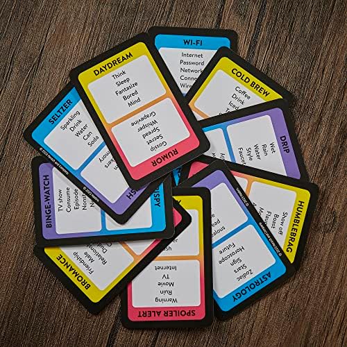 Hasbro Gaming Taboo Classic Game, Party Word Guessing Game for Adults and Teens, Board Game for 4+ Players Ages 13 and Up